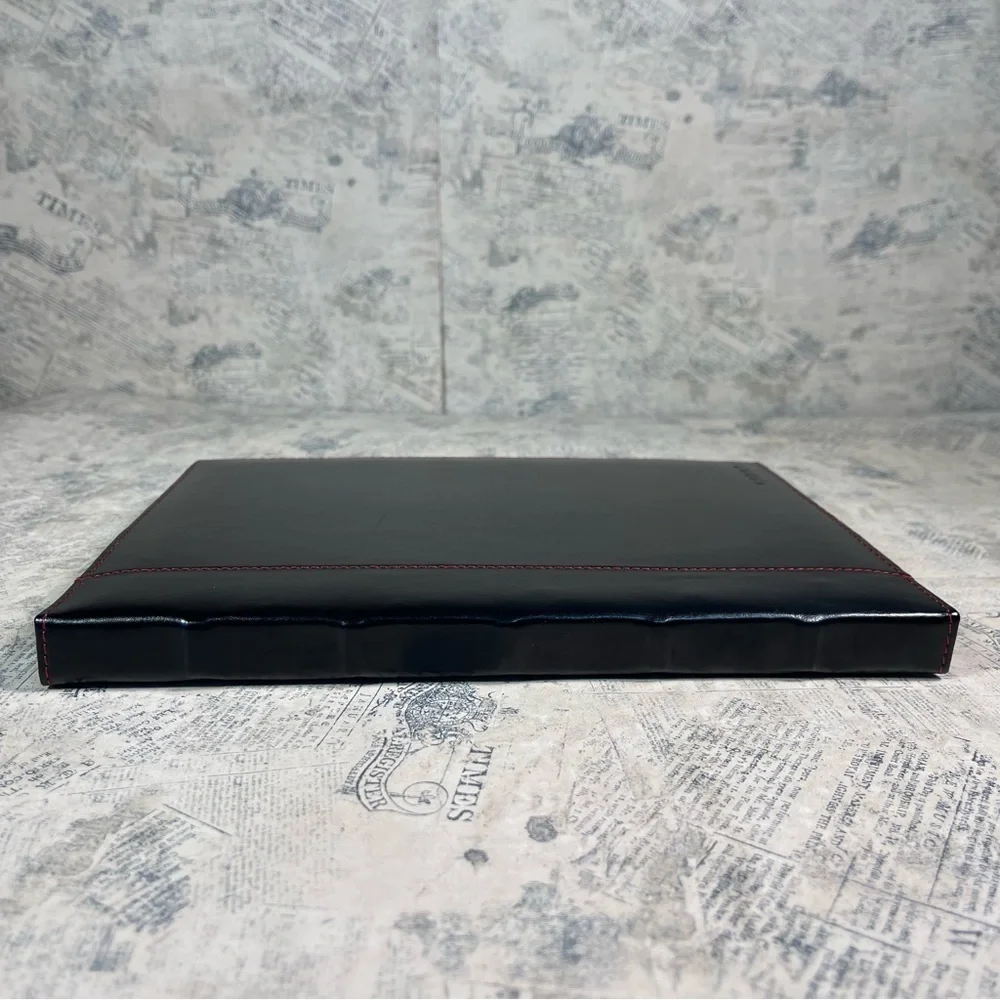 Cambridge Premium Genuine Leather Napa Journal Black Executive Notebook